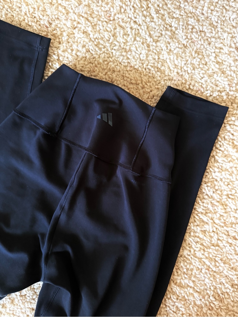 Adidas Tight Fit High-Waist Black Active Leggings